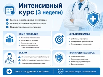 Реабилитация за 21 день в Королёве